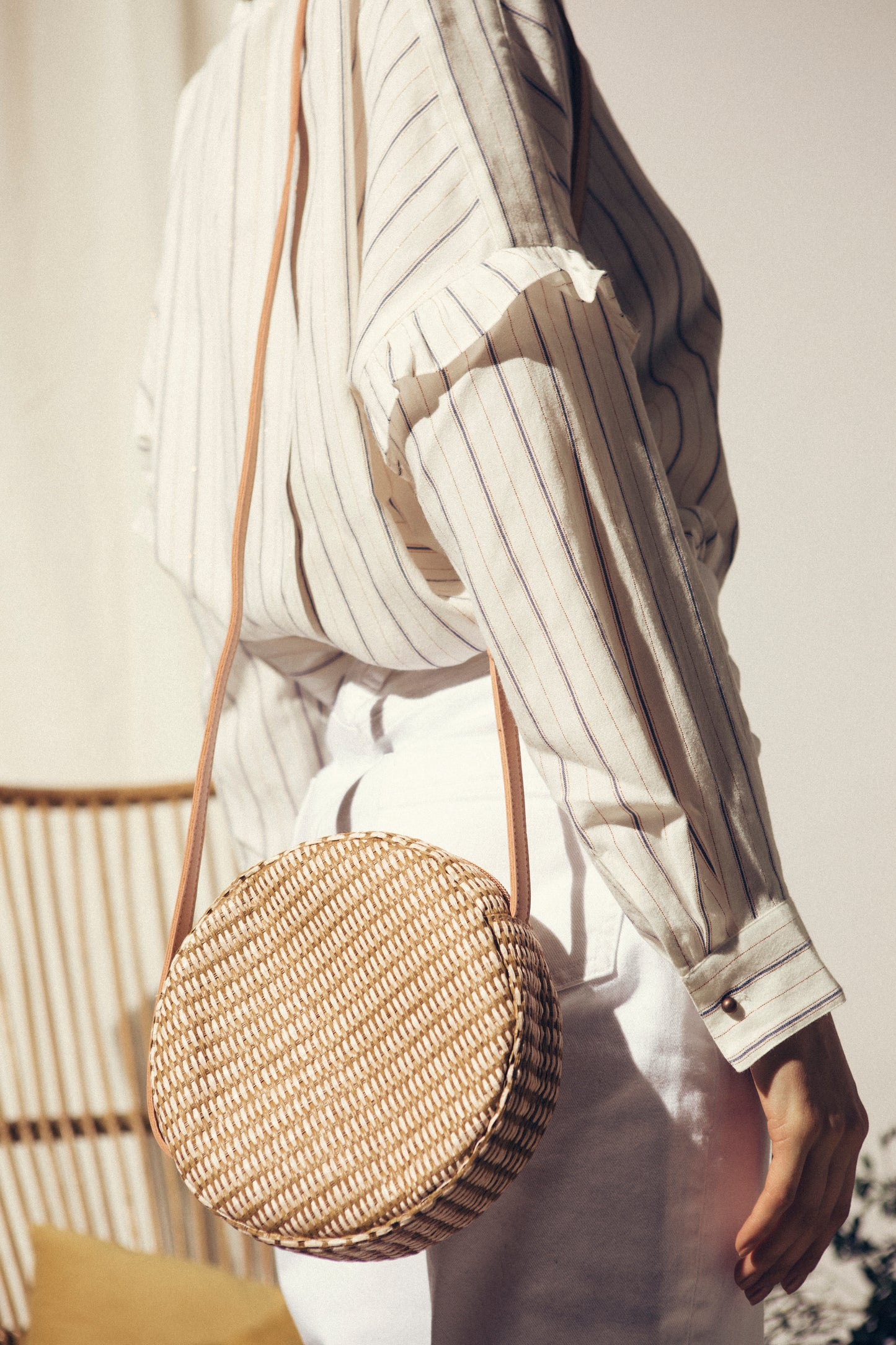 Straw bag