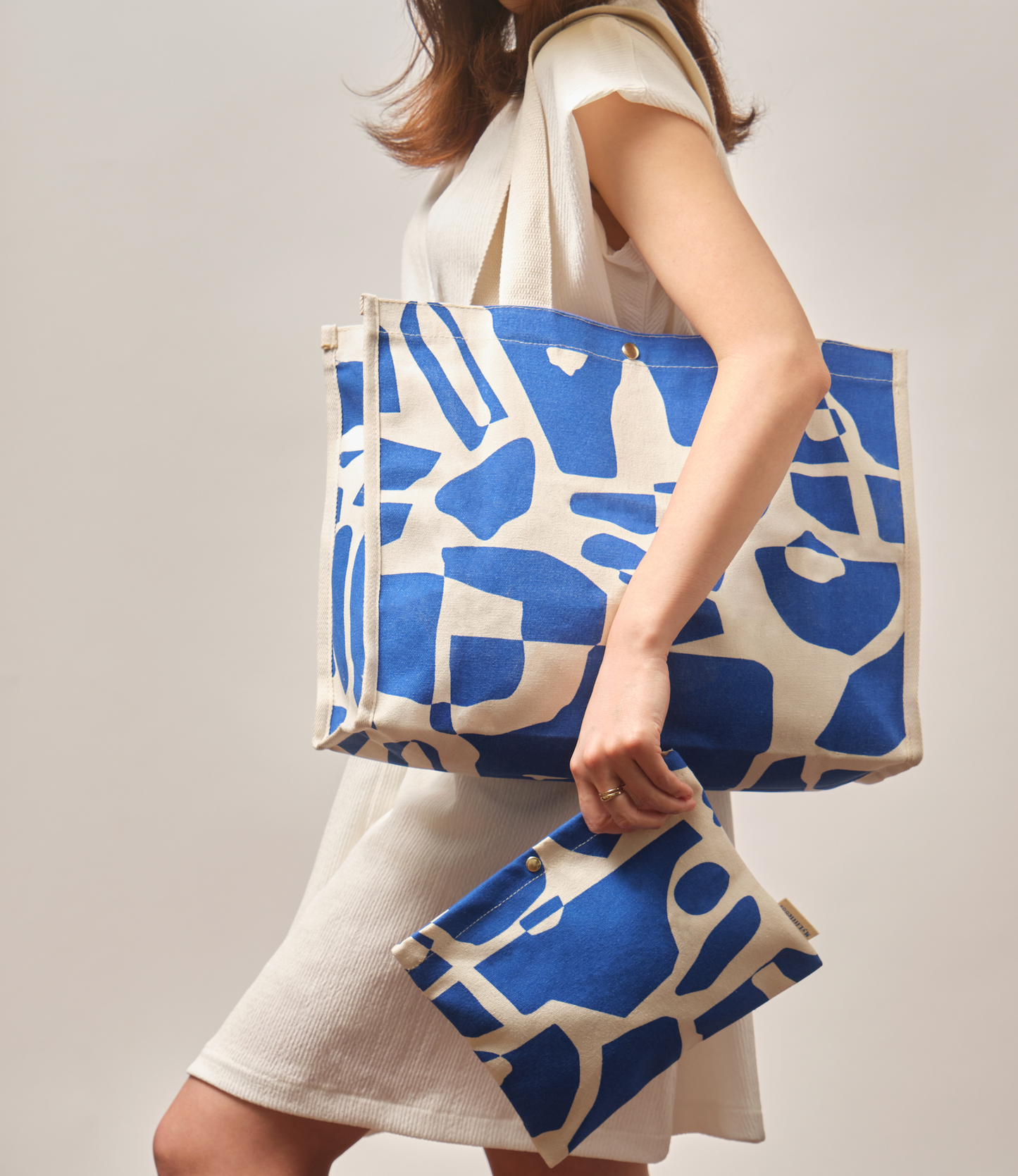 Summer tote bag & pouch