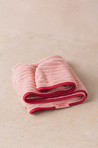 Hair towel pink