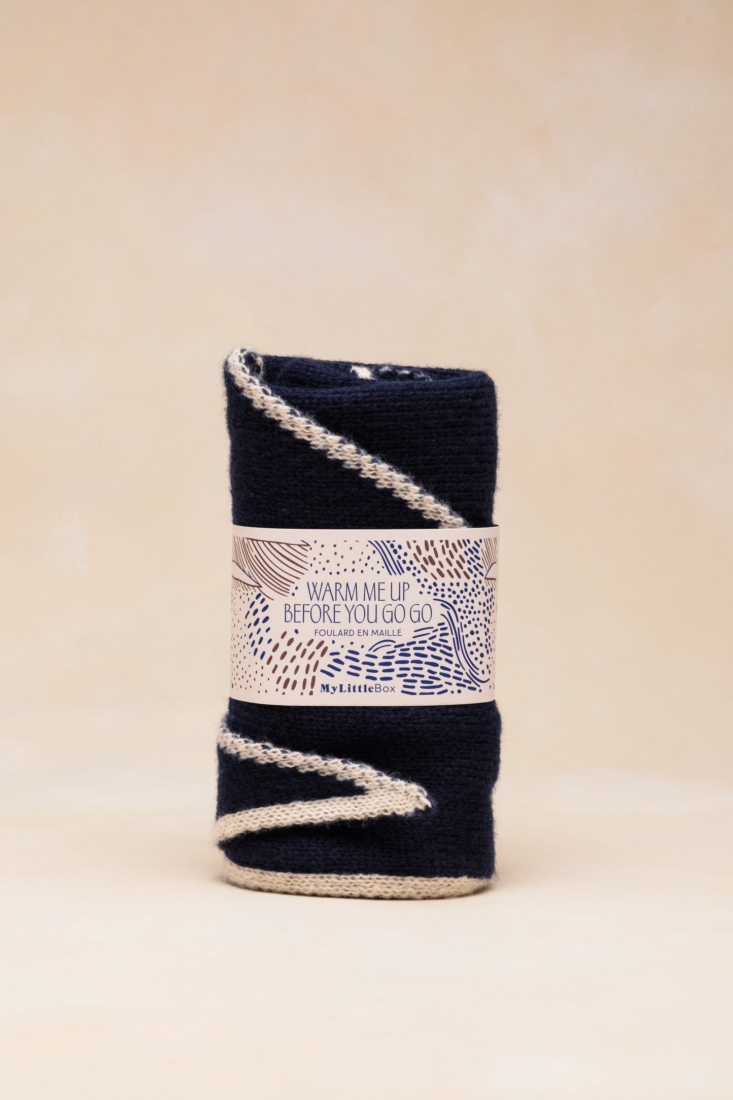 Knitted scarf