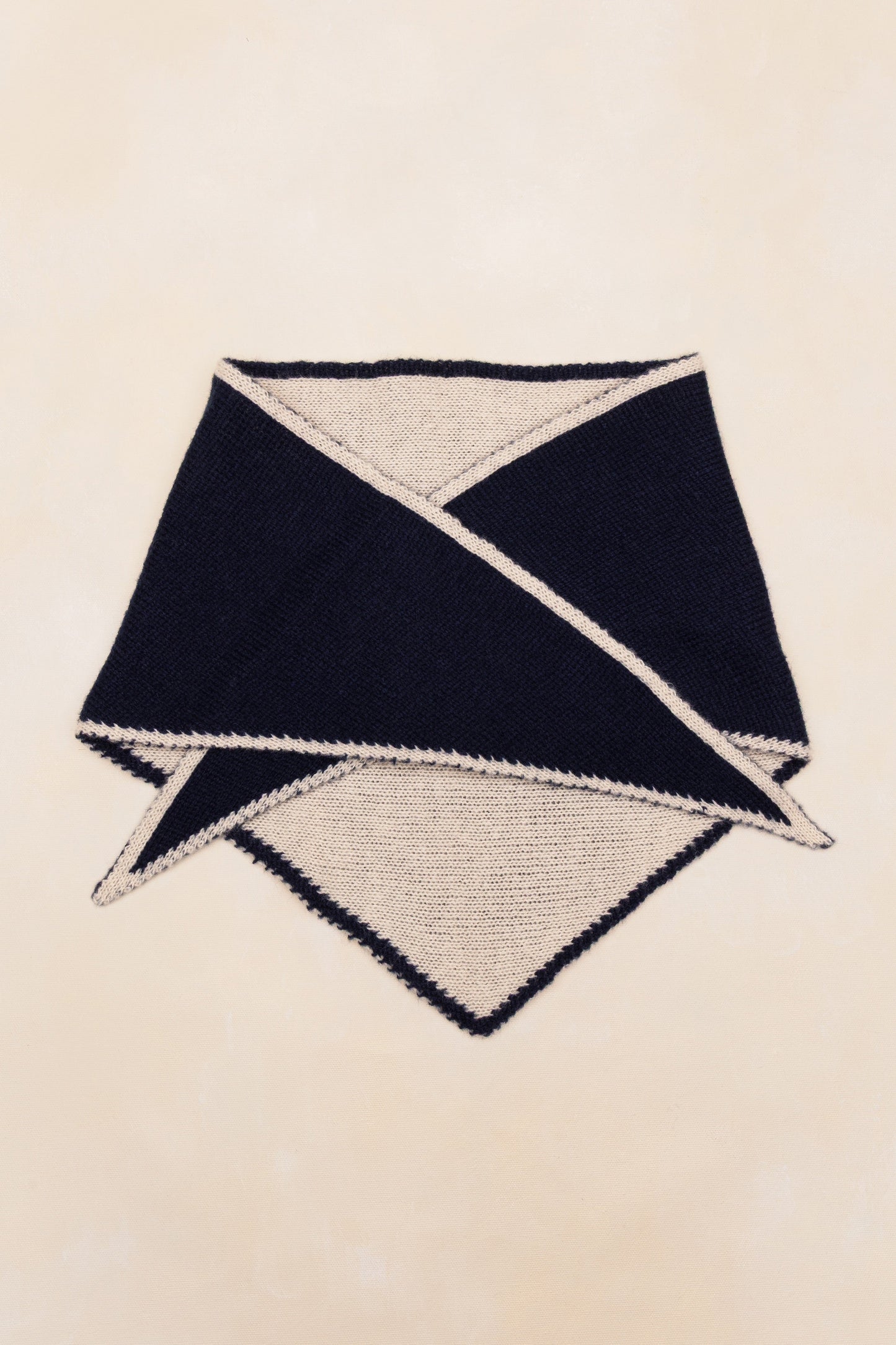 Knitted scarf